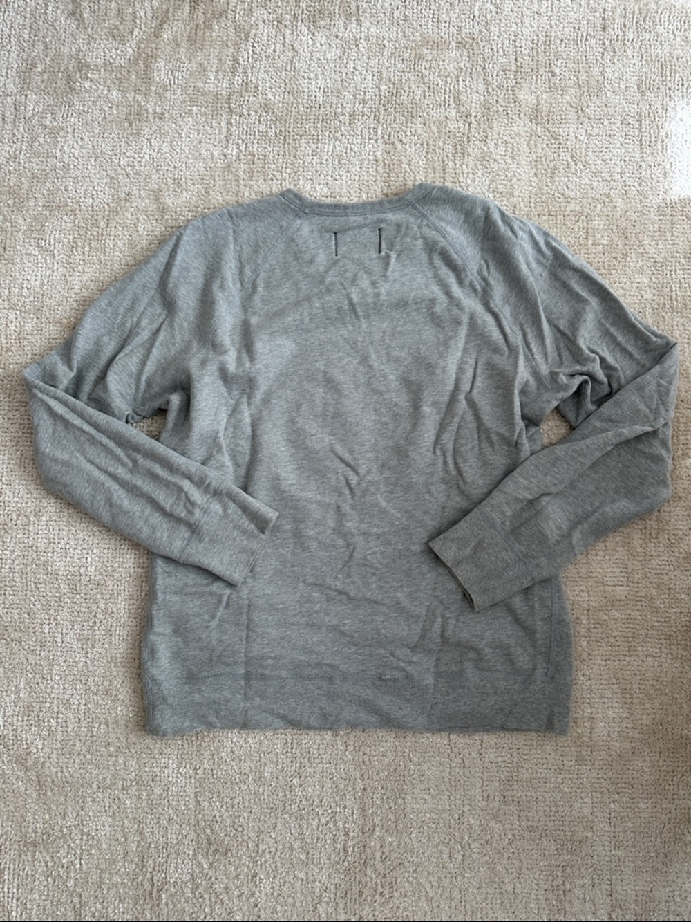 Reigning Champ Crewneck Sweater in Light Gray - Picture 4 of 4